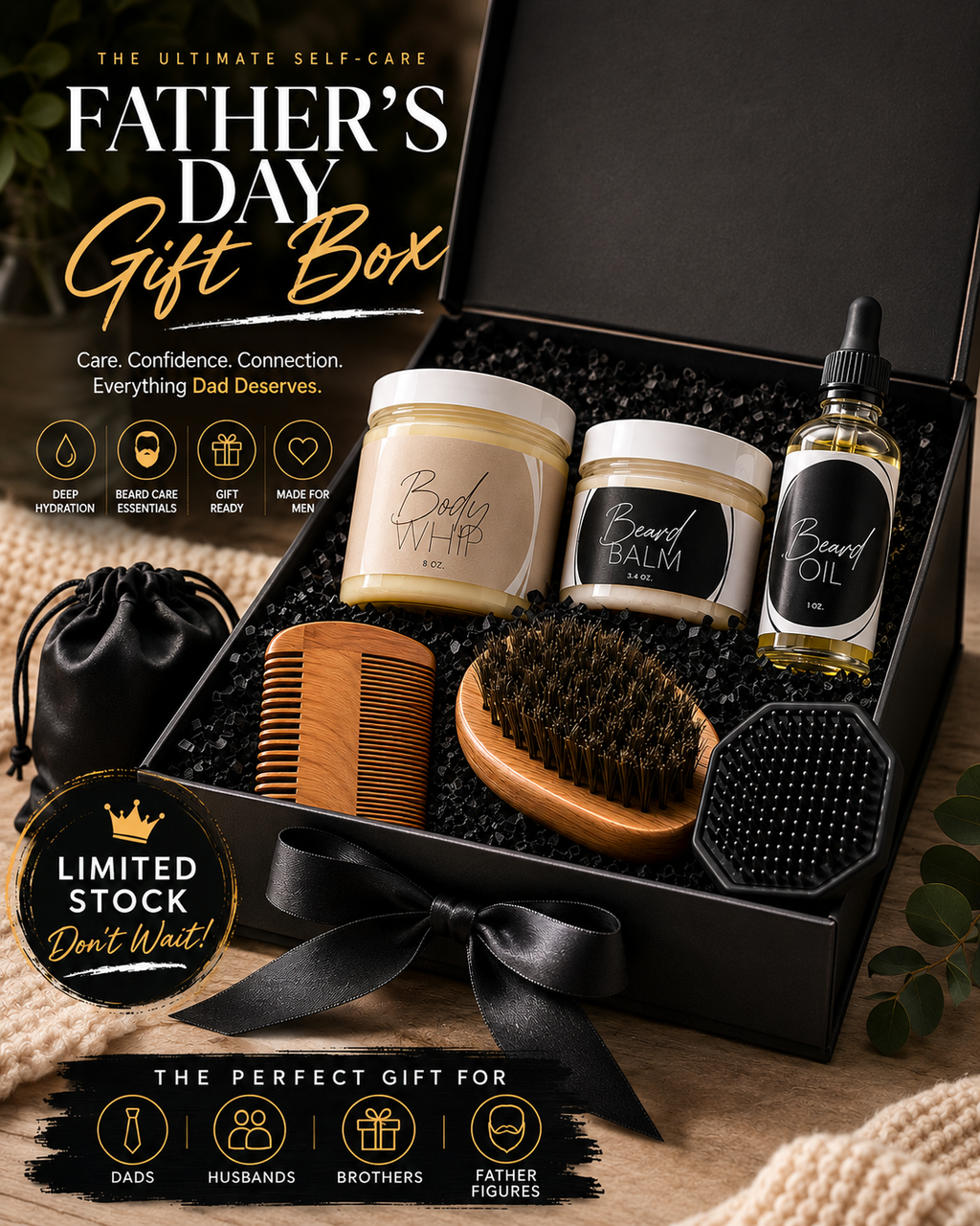 Father's Day Grooming & Self-Care Gift Box